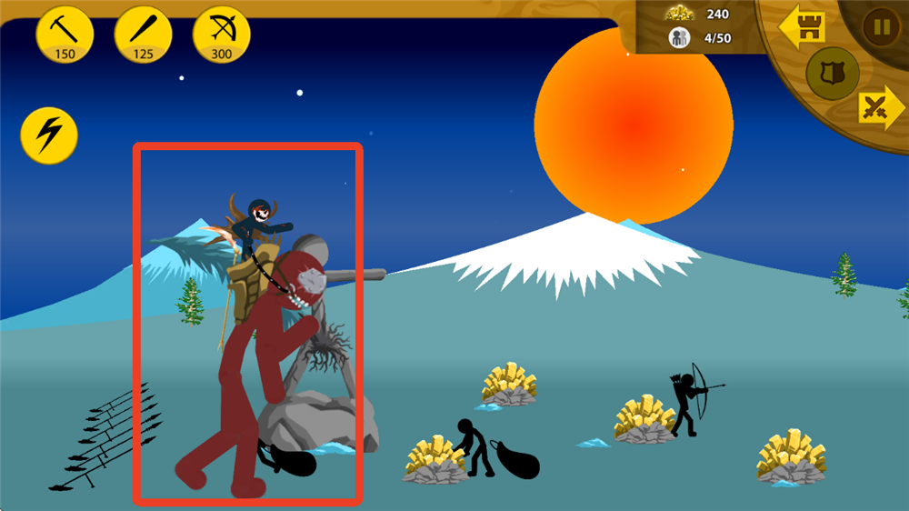 火柴人战争遗产游戏如何召唤骑士