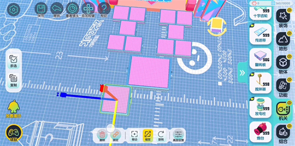 蛋仔派对体验服游戏内地图怎么去搭建