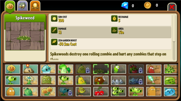 pvz2返茂版植物角色图鉴