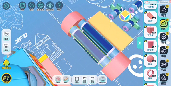 蛋仔派对体验服游戏内地图怎么去搭建