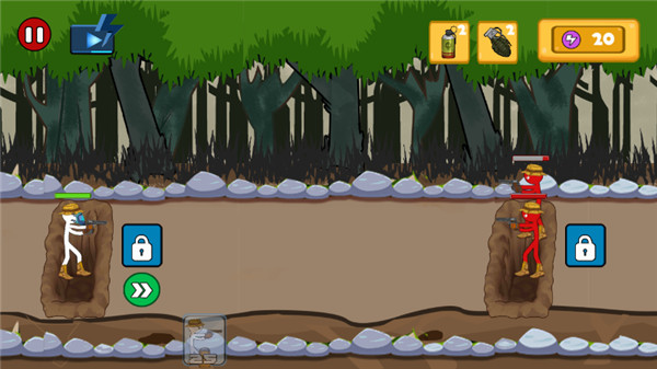 火柴人战争遗产世界大战新手攻略