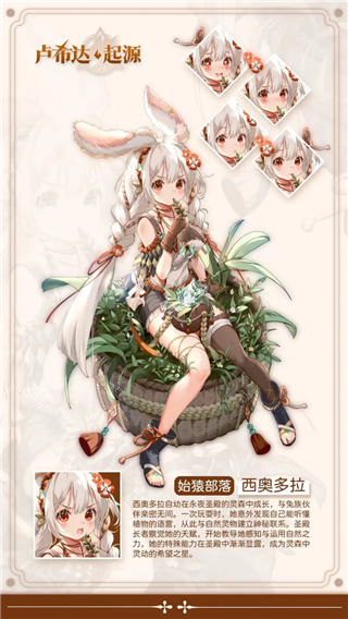 卢希达起源官方版角色图鉴