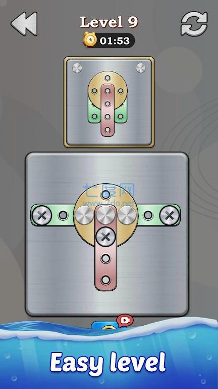 导轨和销钉游戏(Rail and Pins)