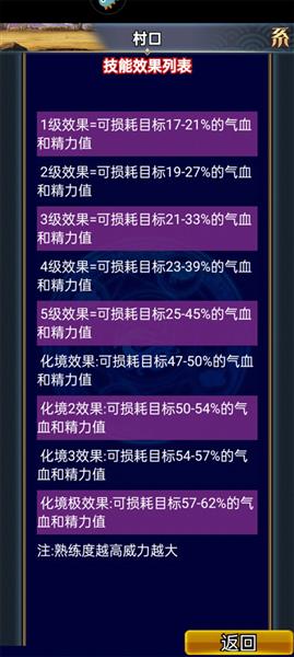 汉风幻想三国OL武士技能介绍