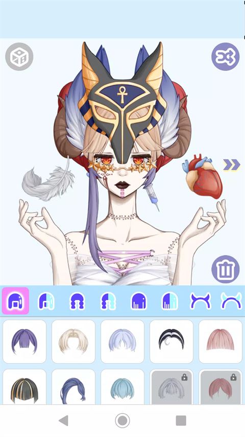 怪物女孩换装解锁全部装扮版