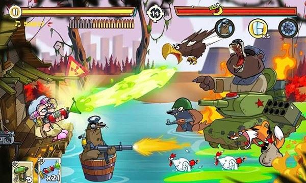沼泽激战2最新版(Swamp Attack 2)