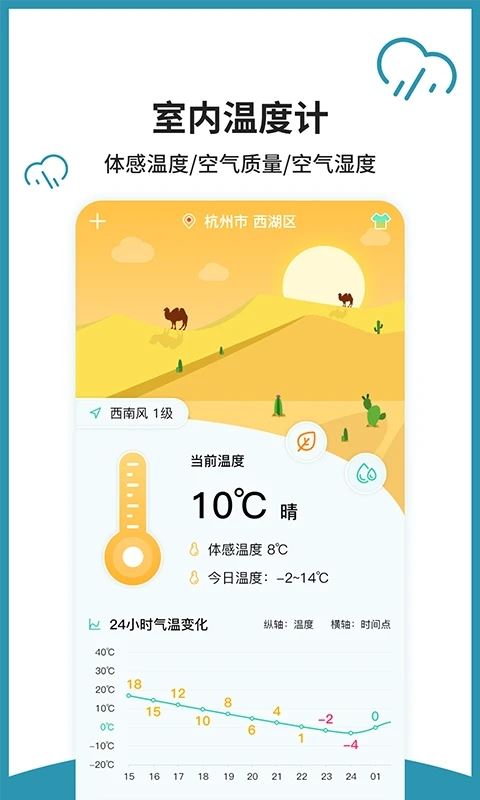 室内温度计测量软件