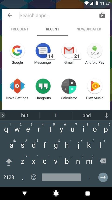 nova桌面启动器