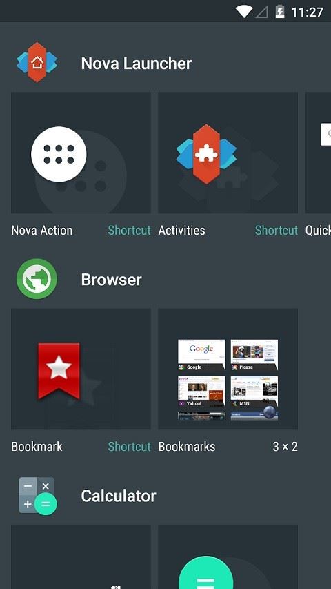 nova桌面启动器
